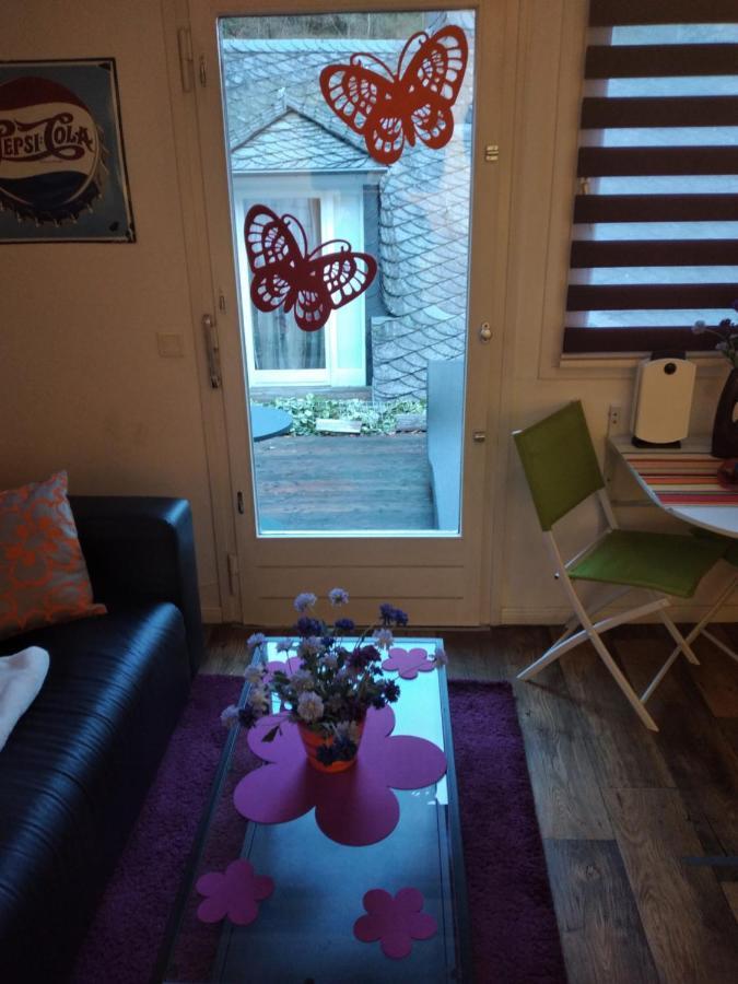 מונשאו Ferienwohnung "Kunterbunt" Mit Burgblick Und Dachterrasse מראה חיצוני תמונה